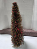 Bottle Brush Style Table Top Christmas Tree