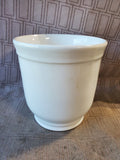 Smith & Hawken White Ceramic Planter