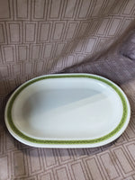 Centura by Corning "Lynwood Green" Casserole Dish and Serving Platter Set