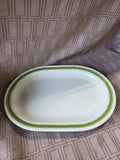 Centura by Corning "Lynwood Green" Casserole Dish and Serving Platter Set