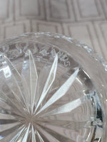 Atlantis Crystal Creamer and Sugar Set