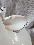 Apropos White Ceramic Cow Planter