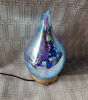 Glass Oil Diffuser Multi-Colored Light Lamp WORKS