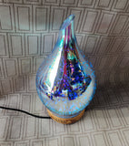 Glass Oil Diffuser Multi-Colored Light Lamp WORKS