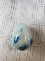 Carved Stone Egg Paperweight