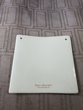 (A) 1993 Hill Design Inc. Ceramic "Bride's Album Quilt" Tile
