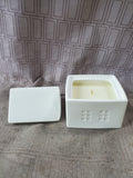 Crate & Barrel Alpine Balsam & Peppermint Candle UNUSED