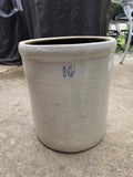 Large Vintage 10 Gal Crock **Read Description **