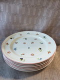 Set of 6 Villeroy & Boch "Petite Fleur" Dinner Plates