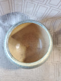 Signed Glazed Pottery Vase