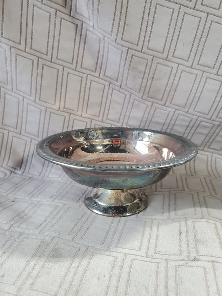 Silverplate Footed Compote Dish