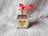 Reed & Barton Williamsburg Heart Trinket Box Ornament