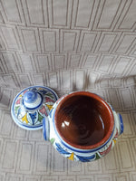 Hand Painted Pottery Jar