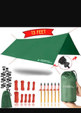 Roman Ventures Dark Green Hammock Rain Fly Tent UNUSED