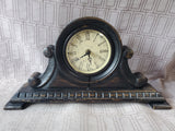 Wooden Mantle Clock WORKS
