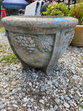 Large Cement Planter***HEAVY ITEM***READ DETAILS ON PICK UP POLICY***