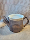 Gray Plastic Gravy/Fat Separator with Strainer