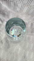 Heavy Clear Glass Vase