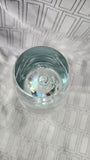 Heavy Clear Glass Vase