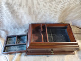Bombay Company Dark Wood Men's Valet Box
