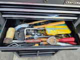 Craftsman Chest on Chest Rolling Tool Cabinet w/Assorted Tools***HEAVY ITEM***READ DETAILS ON PICK UP POLICY***
