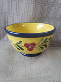 Baum Bros Style Eyes Blue Floral Collection Cereal Bowl