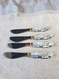 Set of 4 Arthur Court Stainless Steel Bunny Spreaders