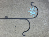 7' Double Hook Iron  Plant Hanger