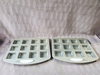 Pair of Wilton Mini Square Cake Pans