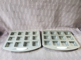 Pair of Wilton Mini Square Cake Pans