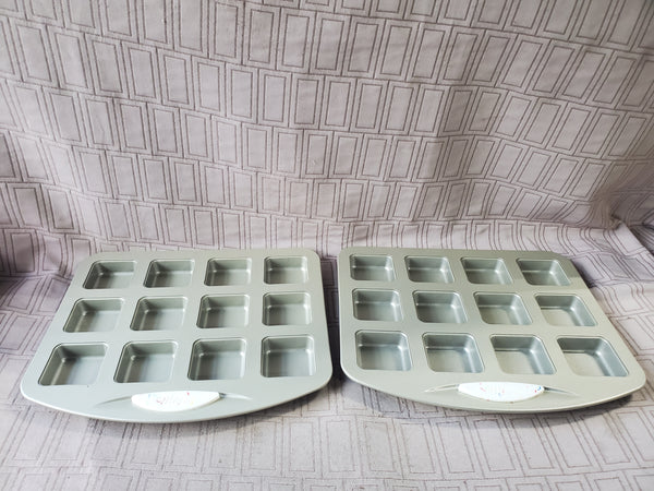 Pair of Wilton Mini Square Cake Pans