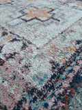 Multi-Colored Shag Area Rug