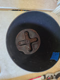 L-Black Plastic Planter w/Built-in Drainage
