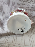 Santa Going Down the Chimney Glitter Globe WORKS