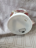 Santa Going Down the Chimney Glitter Globe WORKS