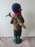 (I) Byers' Choice Carolers "Golfer" Figurine