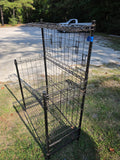 Black Wire Storage Shelf/ Planting Station