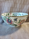 Floral Decorative Bowl with Display Stand