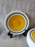 Set of 8 Mondovi Richard-Ginori Saucers
