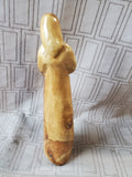 Carven Wood Virgin Mary Statue
