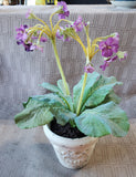 Faux Purple Floral Arrangement