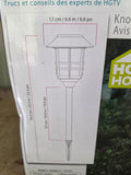 8-Piece LED Solar Pathway Lights, Unopened Packaging