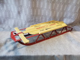Miniature Radio Flyer Sled Figurine