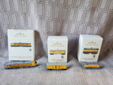 Lot of 3 Hallmark Keepsake Lionel Union Pacific Train Ornaments
