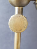 German Student Lamp Co. Brass Lamp WORKS