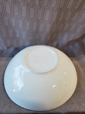 Maioliche Jessica White Ceramic Serving Bowl