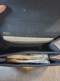Genuine Calf Skin Black Hand Bag