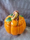 Royal Norfolk Ceramic Pumpkin Jar