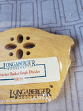 Longaberger Woodcrafts Cracker Basket Single Divider UNOPENED