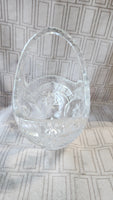 Clear Glass Basket